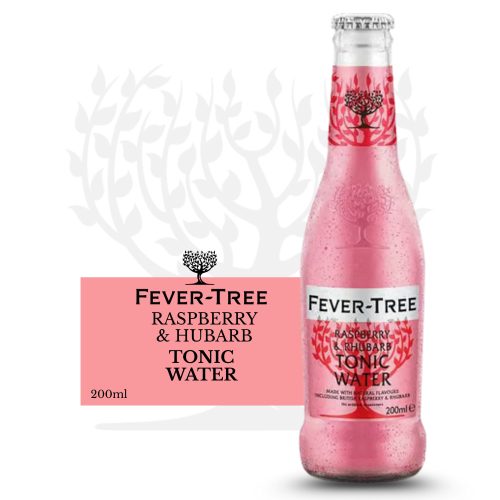 FEVER-TREE Málna és Rebarbara Tonik (Raspberry and Rhubarb Tonic) 200ml