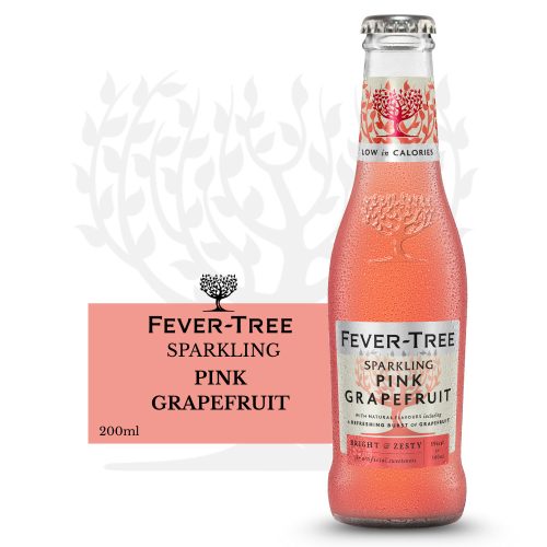 FEVER-TREE Pink Grapefruit Soda (Sparkling Pink Grapefruit Soda) 200ml