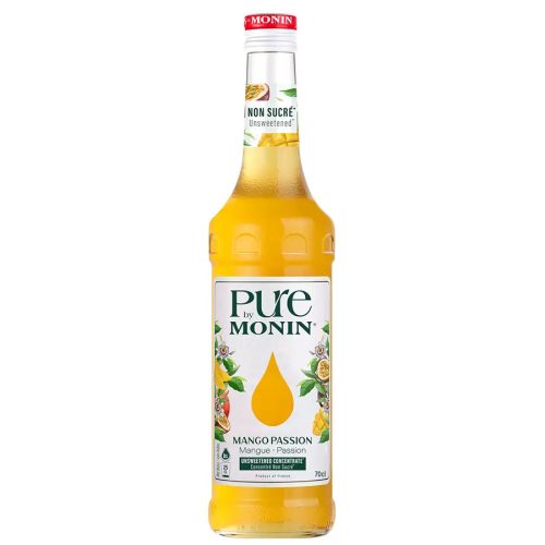 MONIN PURE Mangó-Maracuja (Mango-Passion) 0,7 liter koncentrátum